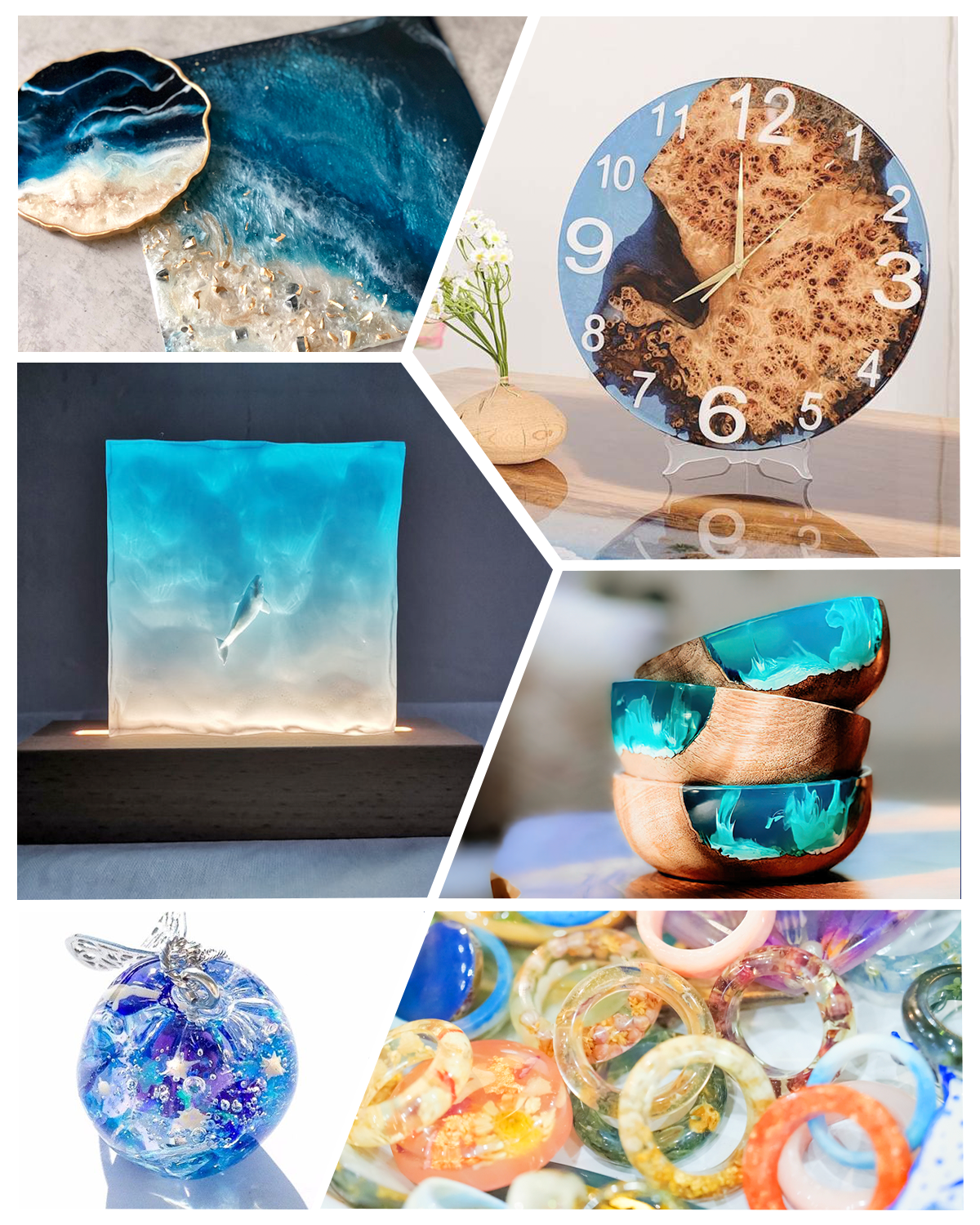 エポキシ樹脂 2液性レジン液 8.6kg/256ozエポキシ樹脂レジン液 ハードタイプ 大容量 体積比1:1 操作簡単 高透明度 高硬度 黄変しにくい 自然硬化 各種DIY 手芸用品