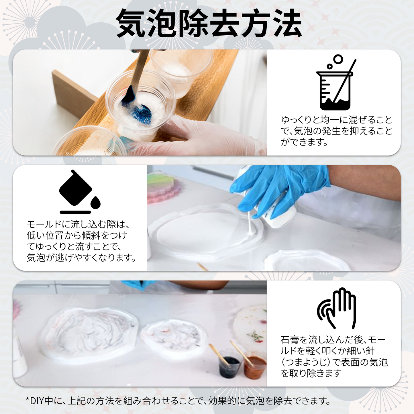 YOBTOP 石膏 エコキャスティング樹脂 1000g 粉：水混合比10g：3g 急速硬化 気泡なし 30分型抜け レジンキャスティングパウダー キャスティングパウダー