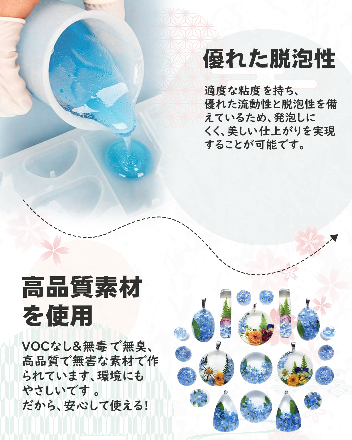 YOBTOP エポキシ樹脂 2液性レジン液 4.3kg/128oz エポキシ樹脂レジン液 ハードタイプ 大容量 体積比1:1 操作簡単 透明度が高い 高硬度 黄変しにくい 自然硬化 各種DIY 手芸用品
